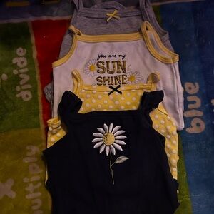 Hudson Baby size 24M onesies- gently worn